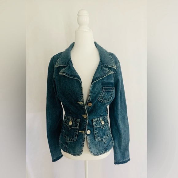 True Religion Vintage Jean Jacket - Picture 1 of 3